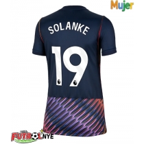 Camiseta Tottenham Hotspur Dominic Solanke #19 Visitante Equipación para mujer 2026-27 manga corta